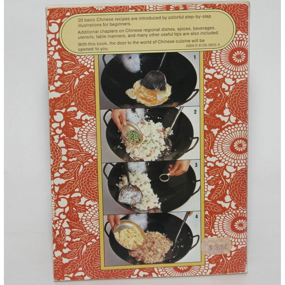 CHINESE COOKING AN ILLUSTRATED GUIDE Ayako Namba Grace Chu 1980 TPB Color Recipe